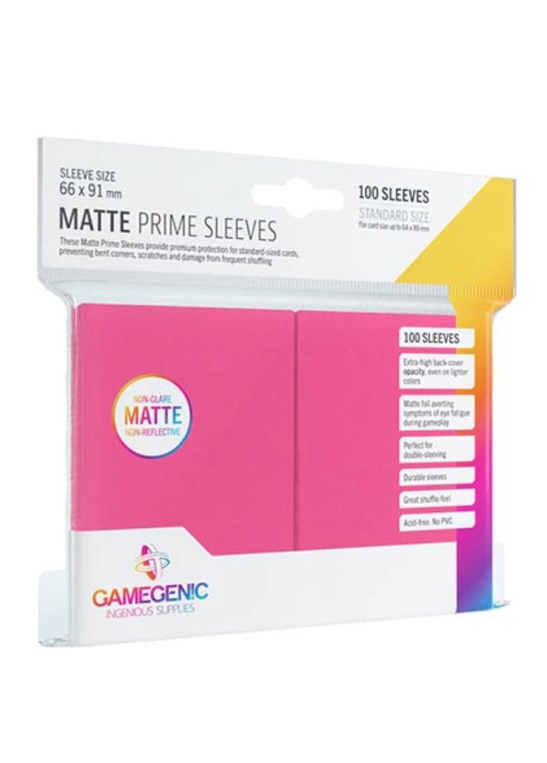 Gamegenic: Matte Prime Sleeves - Prime Rosa