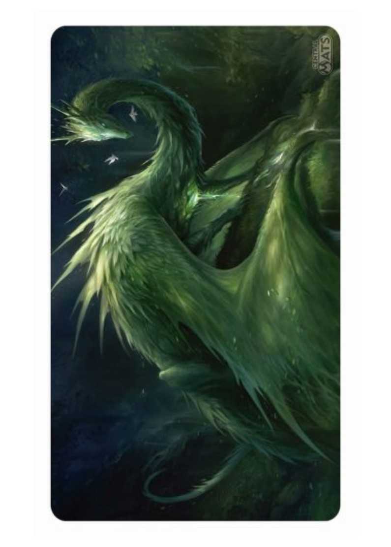 Central Mats - Dragons Edition: Dragão Cristal Esmeralda