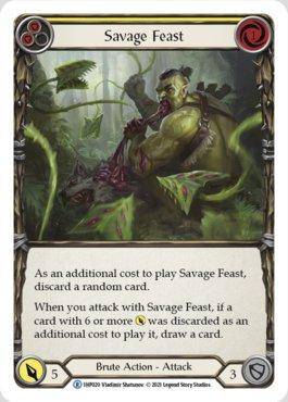 Savage Feast (Yellow) /  - 1HP020