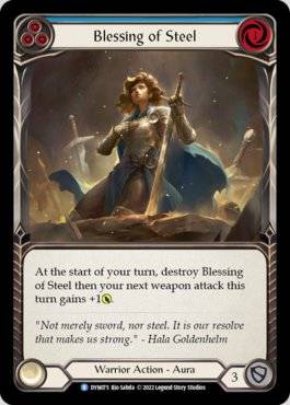 Blessing of Steel (Blue) /  - DYN075