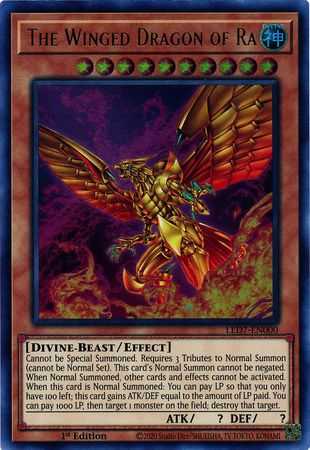O Dragão Alado de Rá / The Winged Dragon of Ra