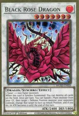 Dragão da Rosa Negra / Black Rose Dragon - #MGED-EN026