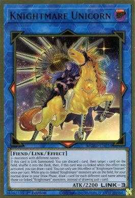 Cavaleiro do Pesadelo Unicórnio (B) / Knightmare Unicorn (B) - #MGED-EN034_b