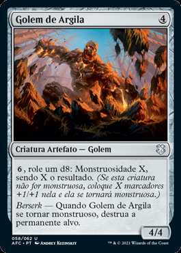 Golem de Argila / Clay Golem