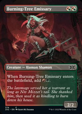 Emissário da Árvore Flamejante / Burning-Tree Emissary