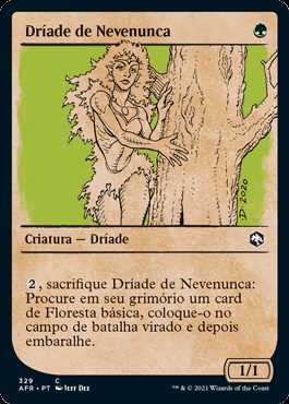 Dríade de Nevenunca / Neverwinter Dryad