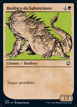 Basilisco do Subterrâneo / Underdark Basilisk