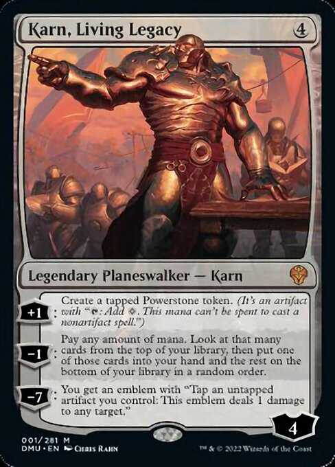 Karn, Legado Vivo