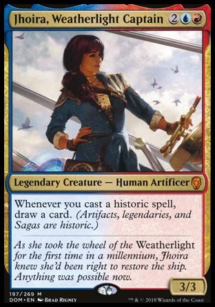 Jhoira, Capitã do Bons Ventos / Jhoira, Weatherlight Captain
