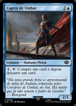 Capitã de Umbar / Captain of Umbar