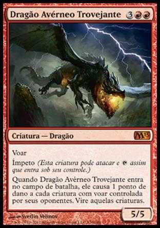 Dragão Avérneo Trovejante