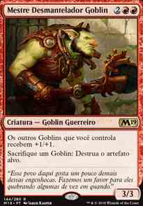 Mestre Desmantelador Goblin / Goblin Trashmaster