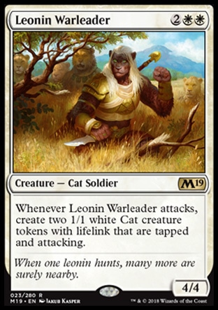Líder de Guerra Leonino / Leonin Warleader