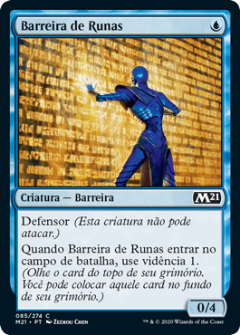 Barreira de Runas / Wall of Runes