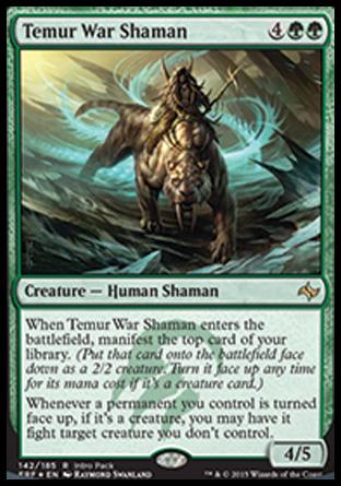 Temur War Shaman