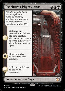 Escrituras Phyrexianas / Phyrexian Scriptures