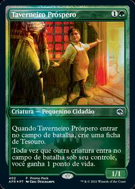 Taverneiro Próspero / Prosperous Innkeeper