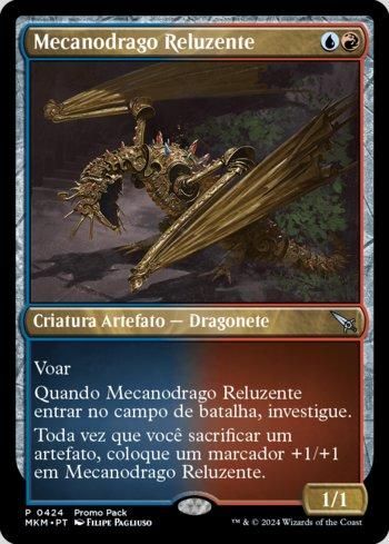 Mecanodrago Reluzente / Gleaming Geardrake