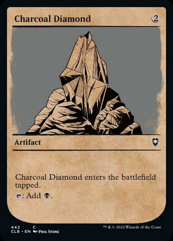 Diamante de Carvão / Charcoal Diamond