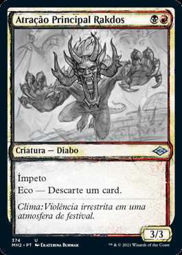 Atração Principal Rakdos / Rakdos Headliner