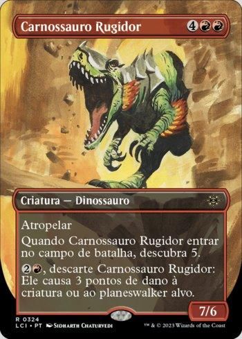 Carnossauro Rugidor / Trumpeting Carnosaur