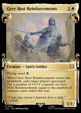 Reforços da Hoste Cinzenta / Grey Host Reinforcements