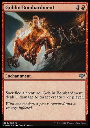 Bombardeio Goblin / Goblin Bombardment