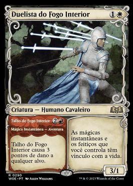 Duelista do Fogo Interior // Talho do Fogo Interior