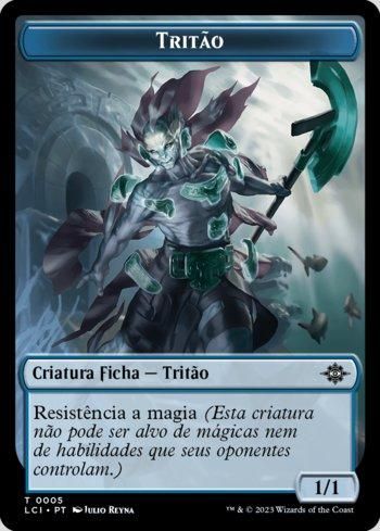 Tritão 1/1 / Merfolk 1/1