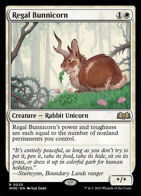 Coelhicórnio Régio / Regal Bunnicorn