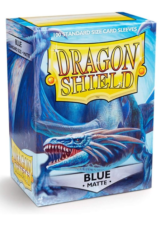 Dragon Shield - Matte - Blue