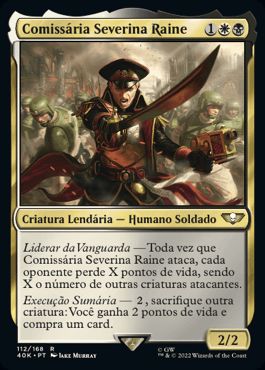 Comissária Severina Raine / Commissar Severina Raine