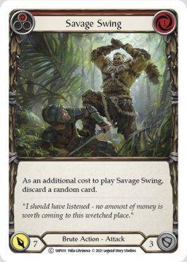 Savage Swing (Red) /  - 1HP031