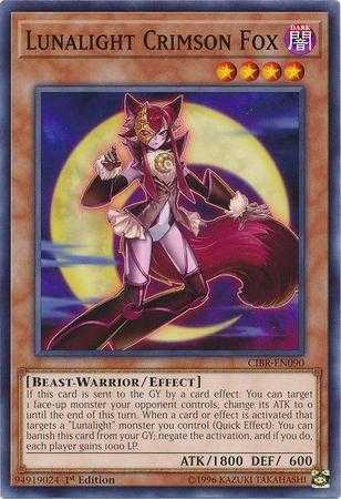 Raposa Carmesim Luzlunar / Lunalight Crimson Fox - #CIBR-EN090
