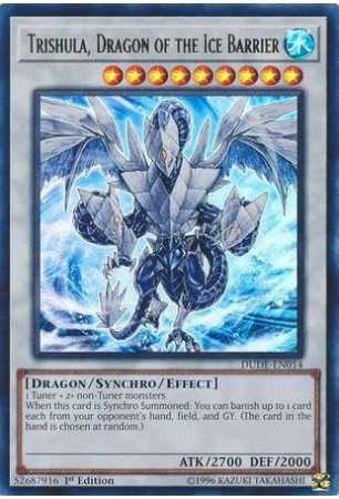 Trishula, o Dragão da Barreira de Gelo / Trishula, Dragon of the Ice Barrier - #DUDE-EN014