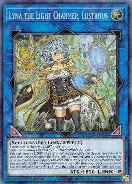 Lyna, a Encantadora da Luz, Lustrosa / Lyna the Light Charmer, Lustrous - #LIOV-EN049