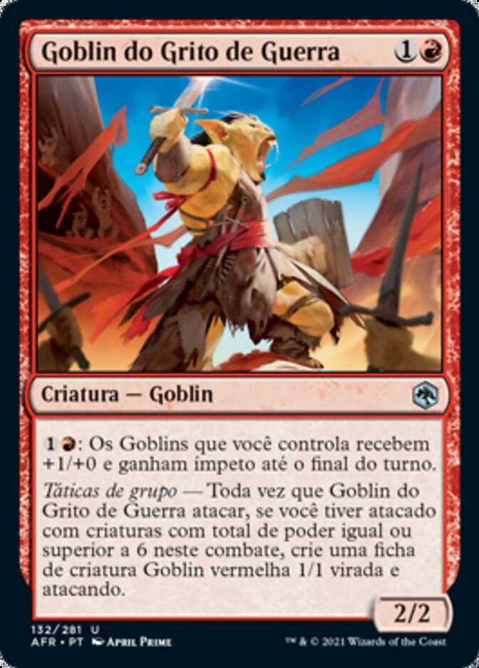 Goblin do Grito de Guerra / Battle Cry Goblin | Adventures in the ...