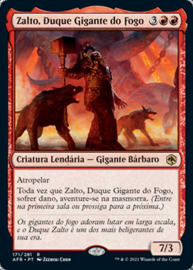 Zalto, Duque Gigante do Fogo / Zalto, Fire Giant Duke