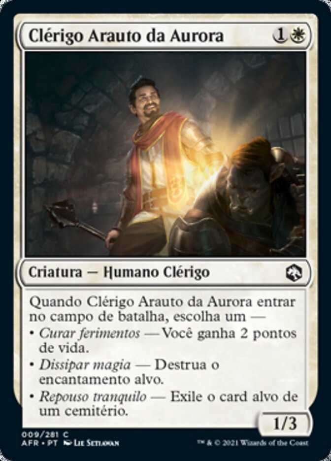 Clérigo Arauto da Aurora / Dawnbringer Cleric