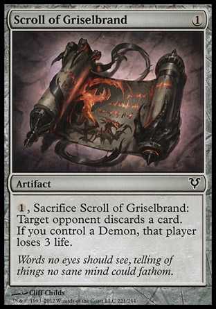 Pergaminho de Griselbrand / Scroll of Griselbrand