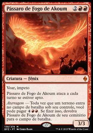 Pássaro de Fogo de Akoum / Akoum Firebird