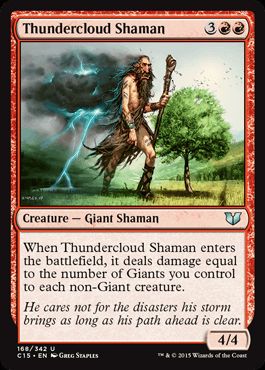 Xamã Cúmulo-Nimbo / Thundercloud Shaman