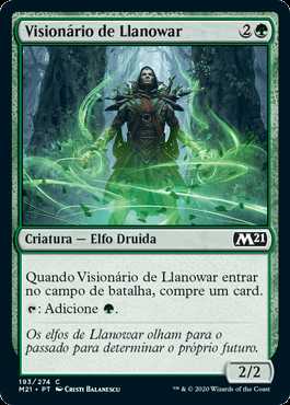 Visionário de Llanowar / Llanowar Visionary