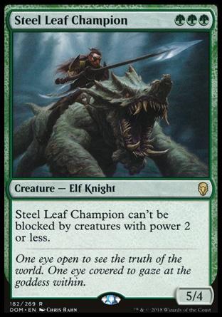 Campeão da Lâmina de Aço / Steel Leaf Champion
