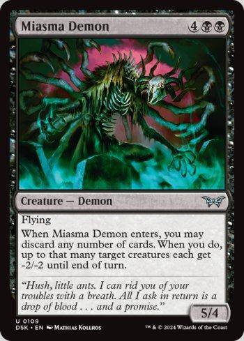 Demônio do Miasma / Miasma Demon