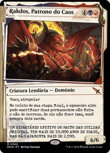 Rakdos, Patrono do Caos / Rakdos, Patron of Chaos