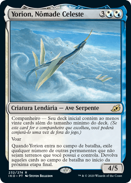 Yorion, Nômade Celeste