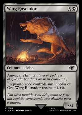 Warg Rosnador / Snarling Warg