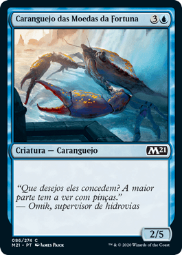 Caranguejo das Moedas da Fortuna