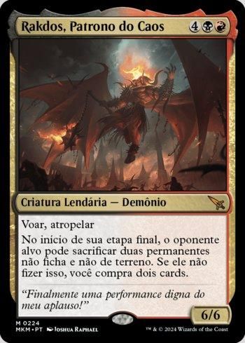 Rakdos, Patrono do Caos